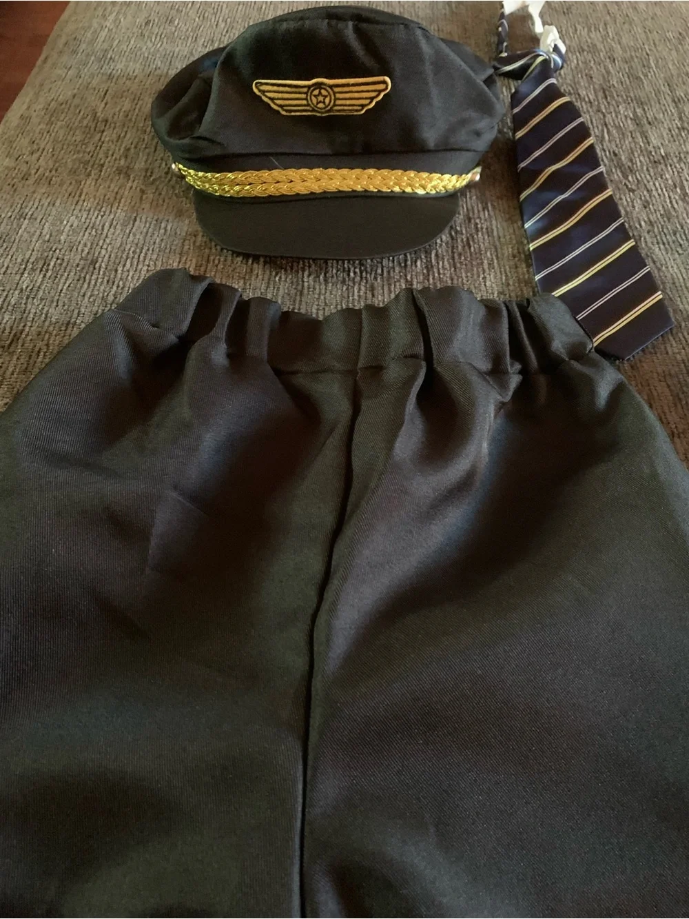 Kids Pilot Costume for Boys Airline Captain Pilot